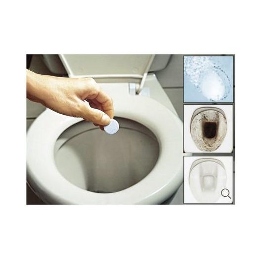 Entkalker-Tabletten (Box à 15 Stk.) als hochwirksames Reinigungsmittel für das WC - RESTCLEAN
