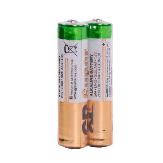 Ersatz-Batterien AAA LR03 2 Stück passend zu Taschenlampe LED RESTCLEAN